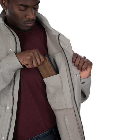 Vertx Urban Discipline Jacket in khaki with inner pocket